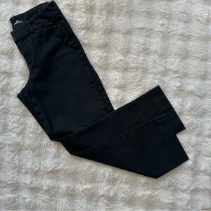Black Women's Mid-Rise Pixie Pants